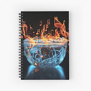 Hot Water Music Essential  Spiral Notebook