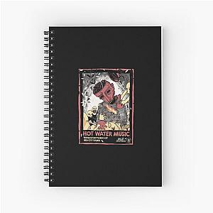 Hot Water Music Spiral Notebook