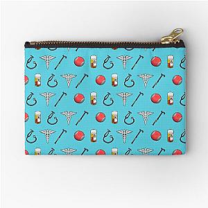 House MD Pattern Zipper Pouch