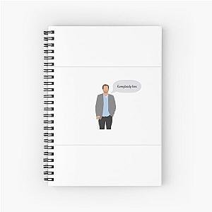 Dr House: Speech Bubble "Everybody Lies" quote design Spiral Notebook