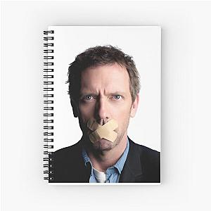 hugh laurie house md Spiral Notebook