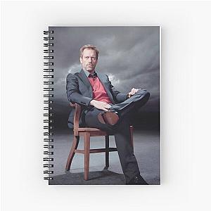 hugh laurie gregory house md Spiral Notebook