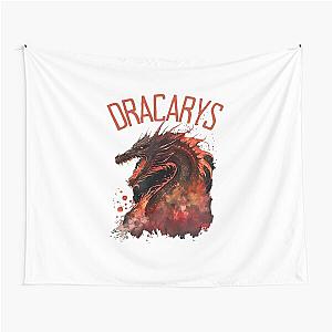 Fantasy Dragon Tapestry - Dracarys, Fire and Blood