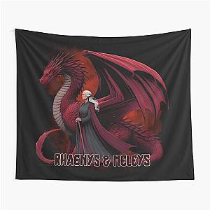 Rhaenys Targaryen and Meleys Dragon Tapestry