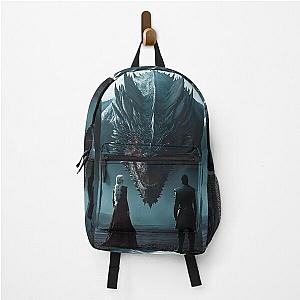 Dragon Print Backpack