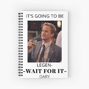 HIMYM BARNEY-Legendary Spiral Notebook