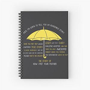 How I Met Your Mother Spiral Notebook