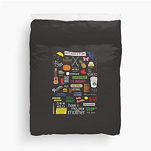 How I Met Your Mother  HIMYM  TV Show  Collage Essential T-Shirt Duvet Cover