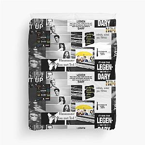 HIMYM collage Duvet Cover