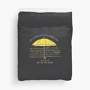 How I Met Your Mother Duvet Cover