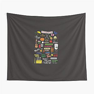 How I Met Your Mother  HIMYM  TV Show  Collage Essential T-Shirt Tapestry