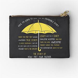 How I Met Your Mother Zipper Pouch