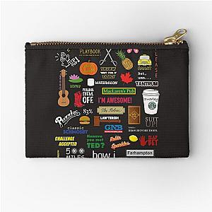 How I Met Your Mother  HIMYM  TV Show  Collage Essential T-Shirt Zipper Pouch