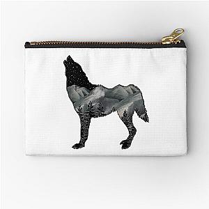 Howlin Back Zipper Pouch