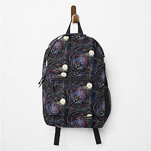 Wolf howling at the moon Backpack