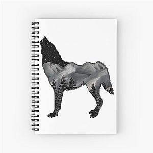 Howlin Back Spiral Notebook