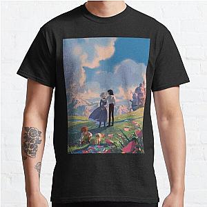 Howl's Moving Castle T-Shirts - howl's moving castle print Classic T-Shirt RB2507 [ID917]