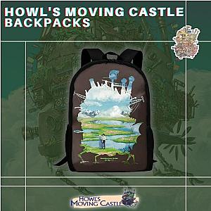 Howl's Moving Castle Backpacks