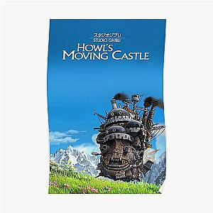 Howl's Moving Castle Posters - Howl's moving castle  Poster RB2507 [ID489]