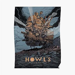 Howl's Moving Castle Posters - Howl's Moving Castle Poster RB2507 [ID496]