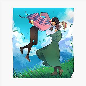 Howl's Moving Castle Posters - The Howl's Moving Castle AU Poster RB2507 [ID497]