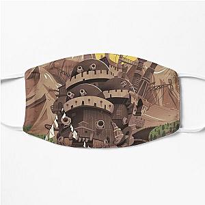 Howl's Moving Castle Face Masks - vintage howl's moving castle Flat Mask RB2507 [ID568]