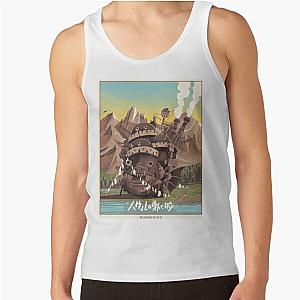 Howl's Moving Castle Tank Tops - Vintage Howl's Moving Castle Tank Top RB2507 [ID535]