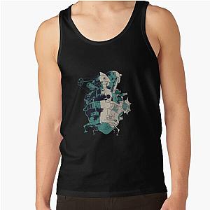 Howl's Moving Castle Tank Tops - Howl's Moving Castle Tank Top RB2507 [ID539]