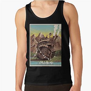 Howl's Moving Castle Tank Tops - vintage howl's moving castle Tank Top RB2507 [ID538]