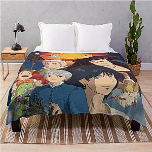 Howl's Moving Castle Blanket - howl's moving castle  Throw Blanket RB2507 [ID614]