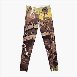 Howl's Moving Castle Leggings - Vintage Howl's Moving Castle Leggings RB2507 [ID585]