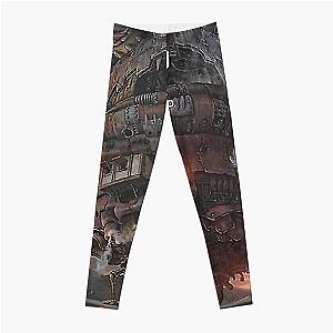 Howl's Moving Castle Leggings - Howl's Moving Castle 2004 Leggings RB2507 [ID593]