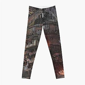 Howl's Moving Castle Leggings - Howl's Moving CastleVintage Leggings RB2507 [ID597]