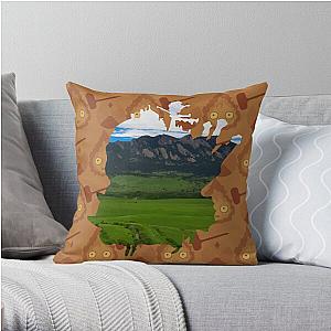 Howl's Moving Castle Pillows - Howl's Moving Castle Cutout  Throw Pillow RB2507 [ID709]