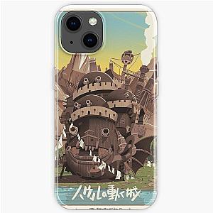 Howl's Moving Castle Cases - Vintage Howl's Moving Castle iPhone Soft Case RB2507 [ID482]