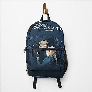 Howl's Moving Castle Backpacks - Howl's Moving Castle Poster Backpack RB2507 [ID744]