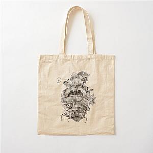 Howl's Moving Castle Bags - Howl's moving castle Cotton Tote Bag RB2507 [ID760]