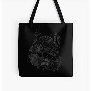 Howl's Moving Castle Bags - Howl's moving castle All Over Print Tote Bag RB2507 [ID759]