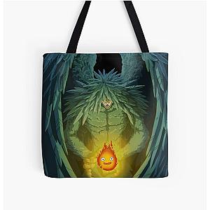 Howl's Moving Castle Bags - Howl's Moving Castle All Over Print Tote Bag RB2507 [ID767]