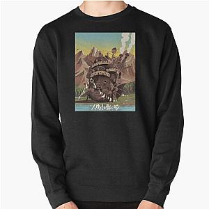 Howl's Moving Castle Sweatshirts - vintage howl's moving castle Pullover Sweatshirt RB2507 [ID810]