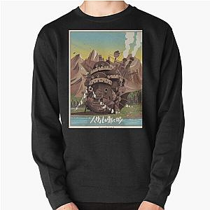 Howl's Moving Castle Sweatshirts - vintage howl's moving castle Pullover Sweatshirt RB2507 [ID811]