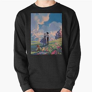 Howl's Moving Castle Sweatshirts - howl's moving castle print Pullover Sweatshirt RB2507 [ID830]