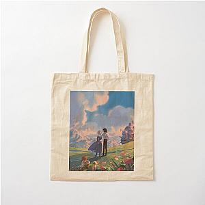 Howl's Moving Castle Bags - howl's moving castle Cotton Tote Bag RB2507 [ID780]