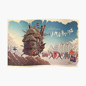 Howl's Moving Castle Posters - howl's moving castle Poster RB2507 [ID512]