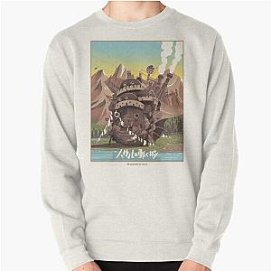 Howl's Moving Castle Sweatshirts - Vintage Howl's Moving Castle Pullover Sweatshirt RB2507 [ID808]