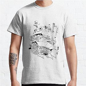 Howl's Moving Castle T-Shirts - Howl's moving castle Classic T-Shirt RB2507 [ID886]