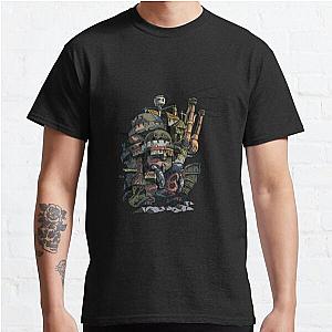 Howl's Moving Castle T-Shirts - Howl's Moving Castle Classic T-Shirt RB2507 [ID890]