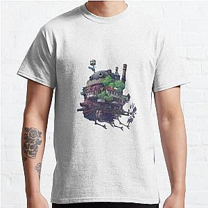 Howl's Moving Castle T-Shirts - Best Selling Howl's Moving Castle Classic T-Shirt RB2507 [ID889]