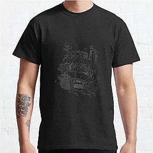 Howl's Moving Castle T-Shirts - Howl's moving castle Classic T-Shirt RB2507 [ID898]