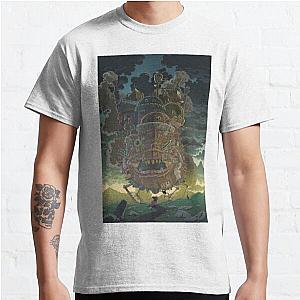 Howl's Moving Castle T-Shirts - Howl's Moving Castle Classic T-Shirt RB2507 [ID906]